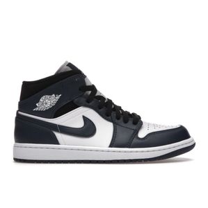 Armory Navy mid 1 Jordans size 11 navy white black